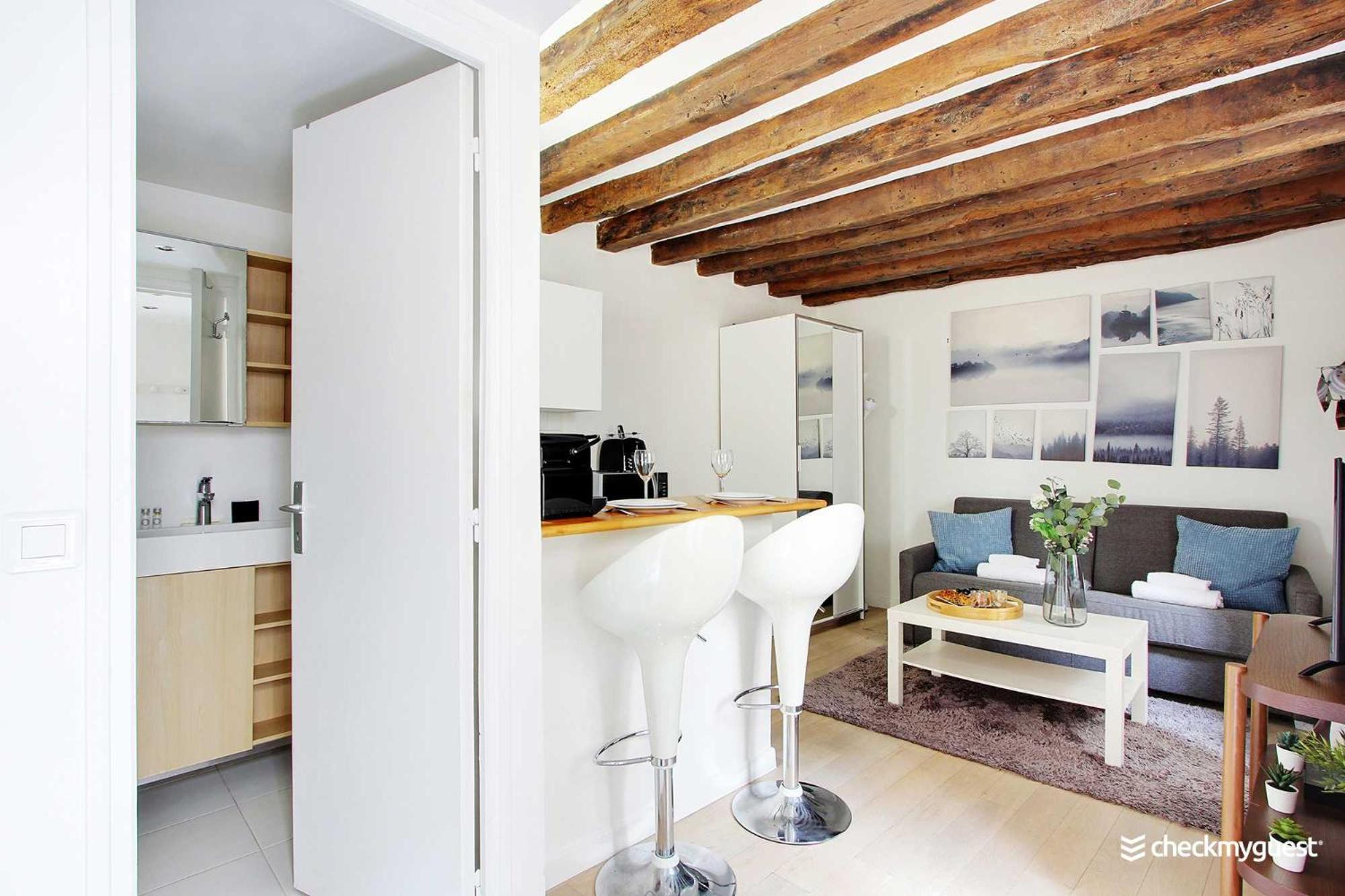 Cozy 2p - Rue Mouffetard Appartamento